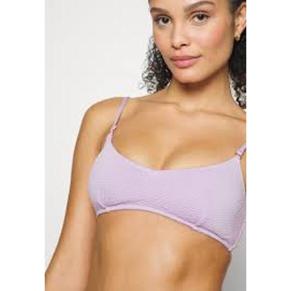 SEAFOLLY Sea Dive Hipster Pant BOTTOM ONLY Lilac Purple Size US 10 Medium NEW - Picture 8 of 13